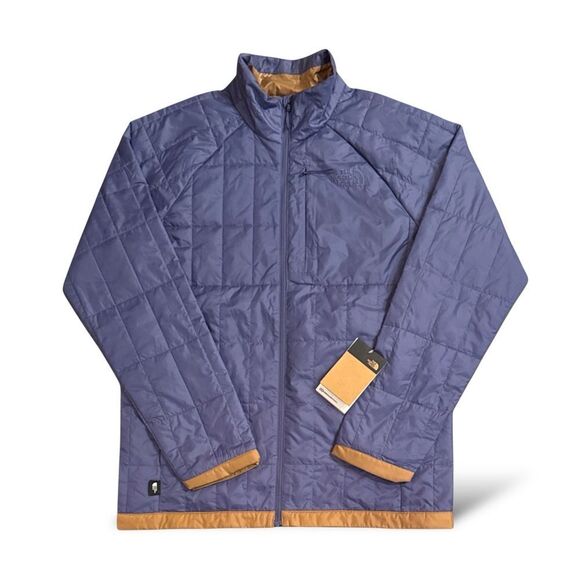 NWT The North Face Circaloft Puffer Jacket Cave Blue/ Utility Brown - Picture 12 of 16